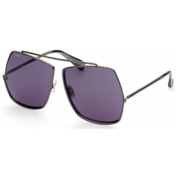 NEW MAX MARA SUNGLASSES MM0006 32N GUNMETAL UNISEX EYEWEAR